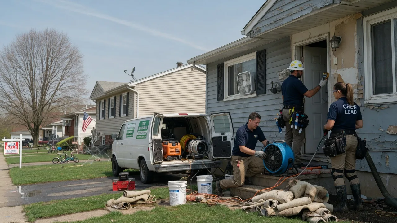 Flood Cleanup in Port Jefferson, NY near me
